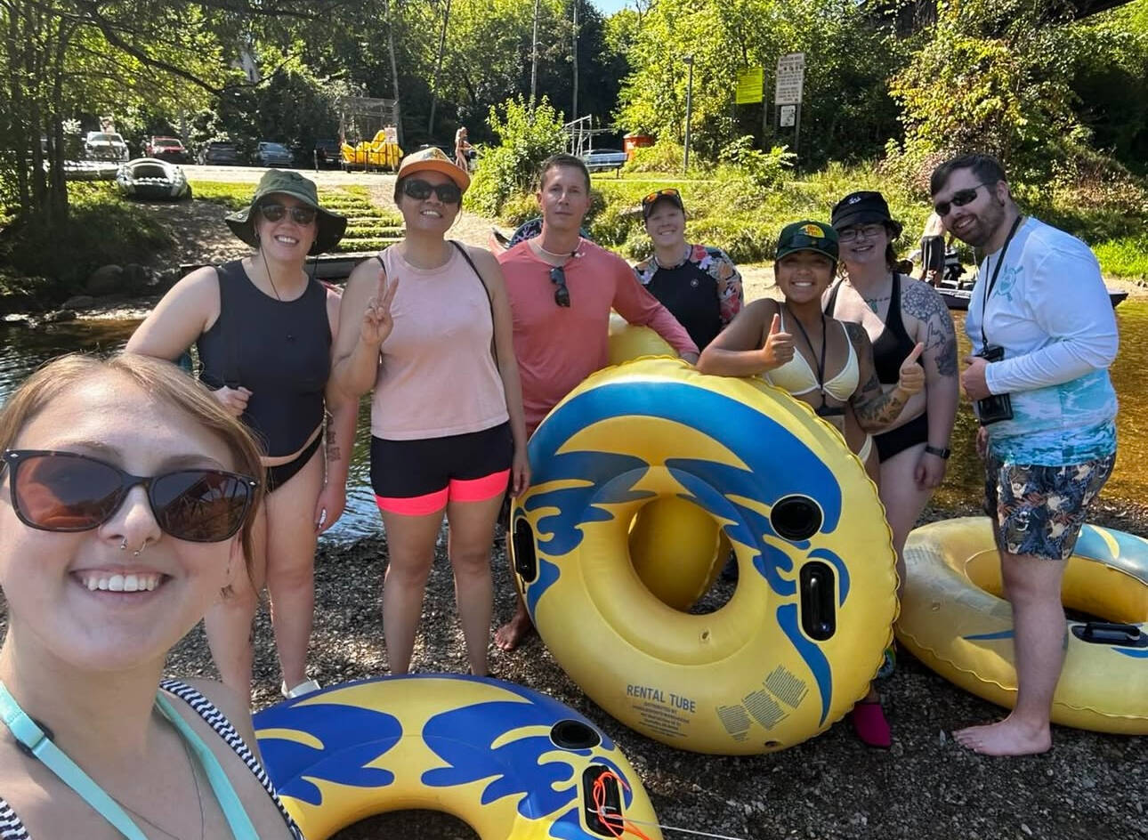 laker vets tubing